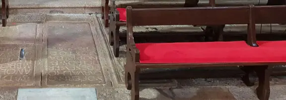 church benches heating